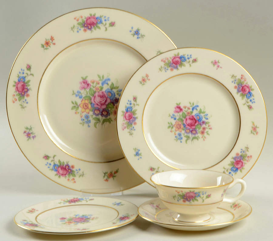 Lenox Rose 5 Piece Place Setting by Lenox-1