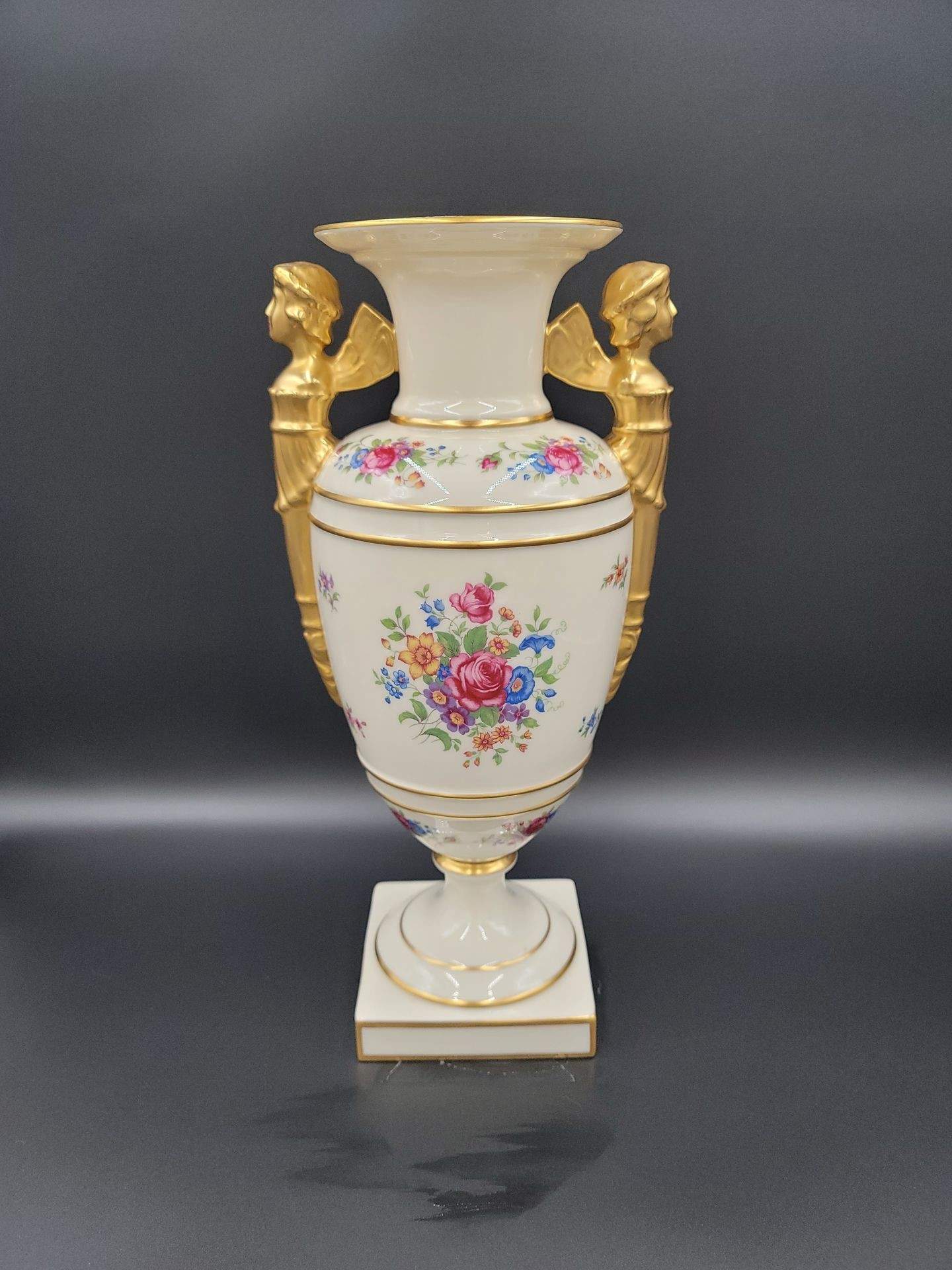 Lenox Rose 13" Urn Shaped Vase by Lenox-1