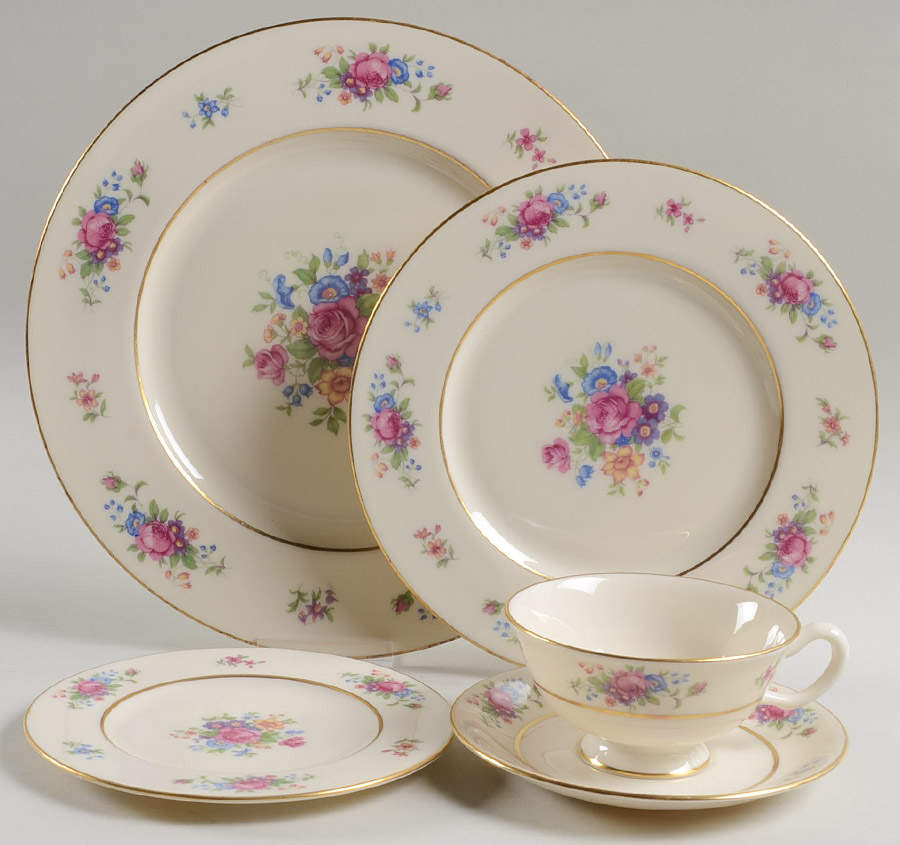 Lenox Rose 40 Piece Estate Set by Lenox-1