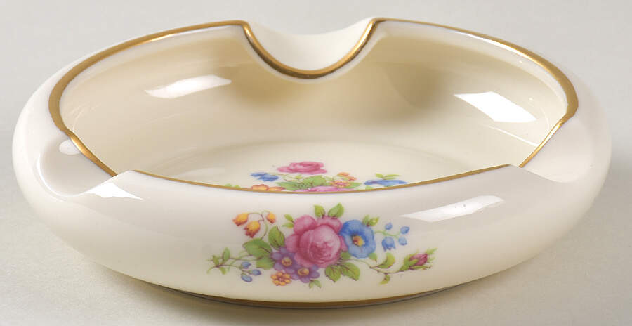 Lenox Rose 5" Round Ashtray by Lenox-1