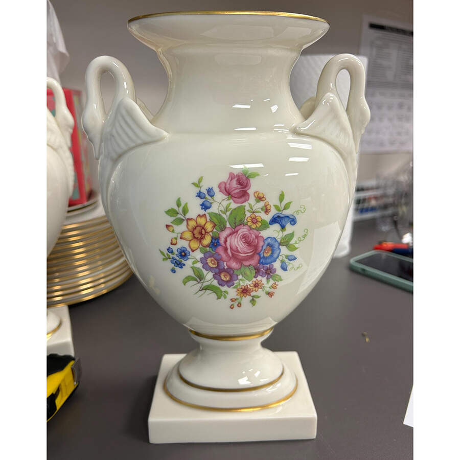 Lenox Rose 10" Empire Vase by Lenox-1