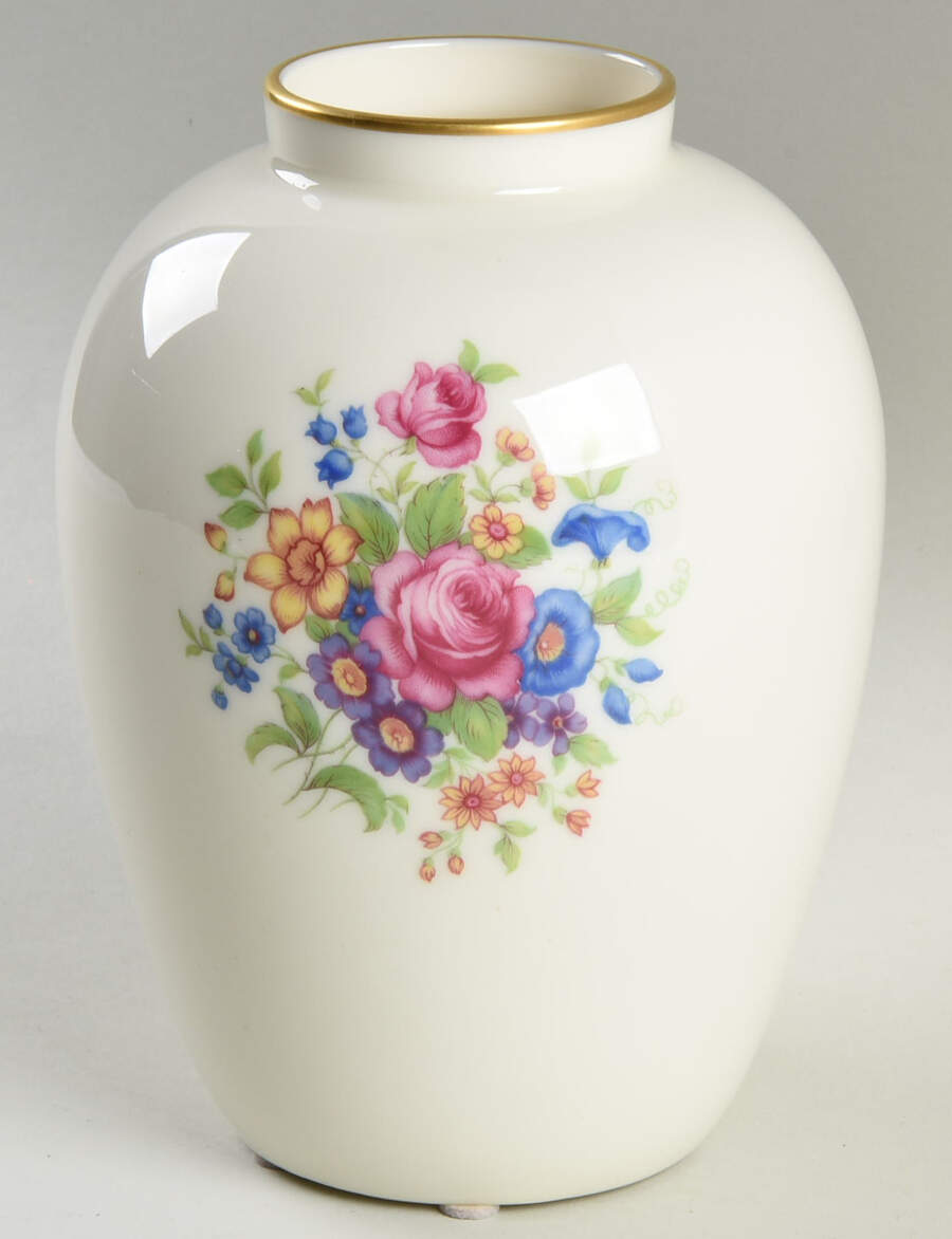 Lenox Rose Medium Ginger Jar No Lid by Lenox-1