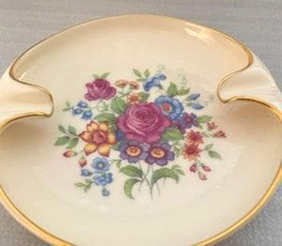 Lenox Rose 5" Ashtray by Lenox-1