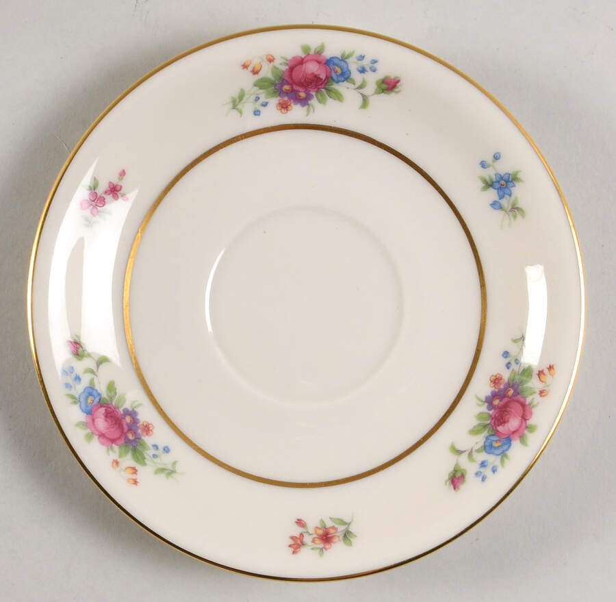 Lenox Rose Saucer for Breakfast Cup by Lenox-1
