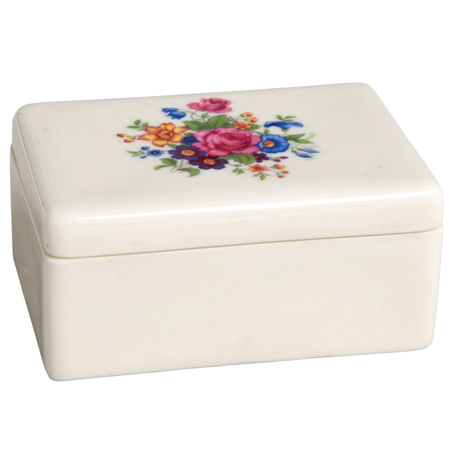 Lenox Rose Cigarette Box & Lid by Lenox-1