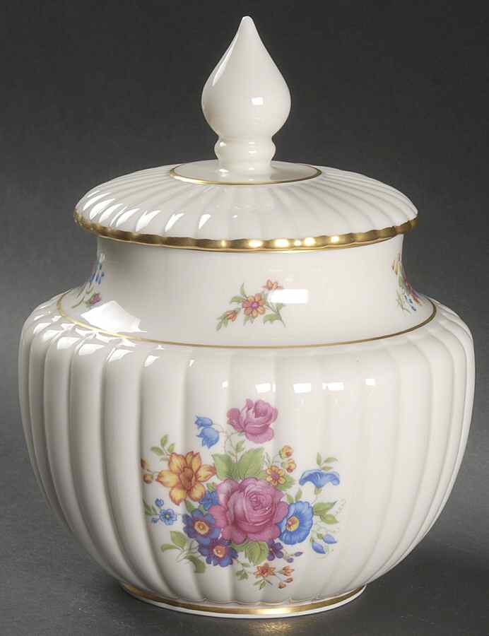 Lenox Rose Candy Jar & Lid by Lenox-1