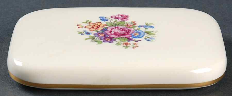 Lenox Rose Lid for Cigarette Box by Lenox-1