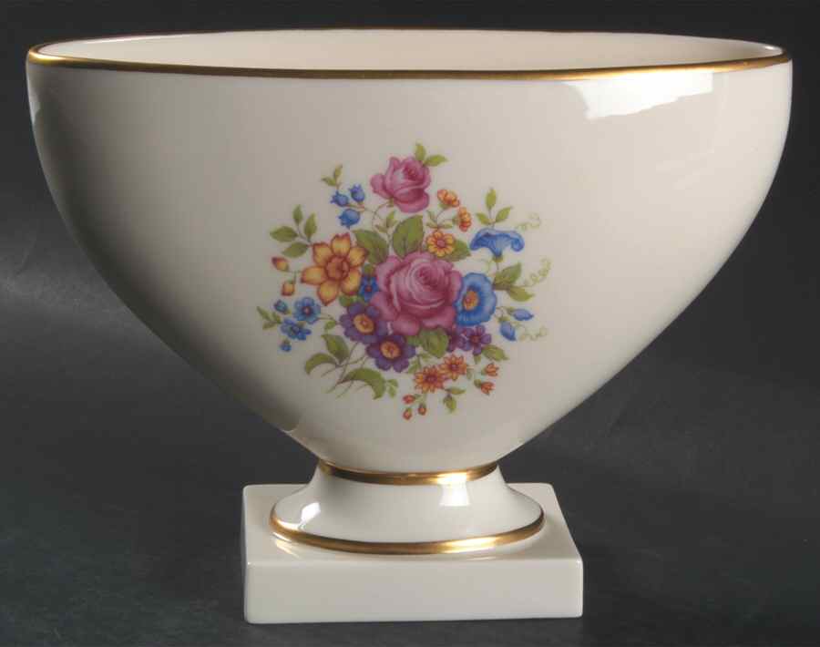 Lenox Rose 8" Oval Centerpiece by Lenox-1