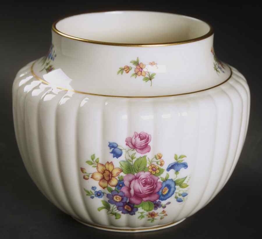 Lenox Rose Candy Jar No Lid by Lenox-1