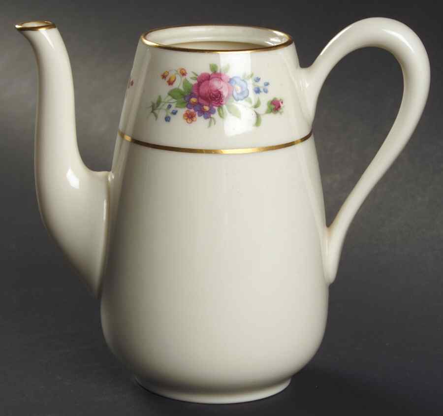 Lenox Rose Individual Coffee Pot No Lid by Lenox-1