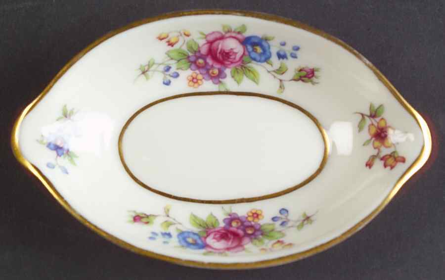 Lenox Rose 4" Oval Ashtray by Lenox-1