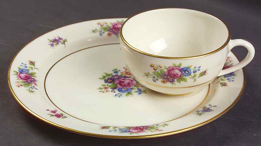 Lenox Rose Snack Plate & Cup Set by Lenox-1