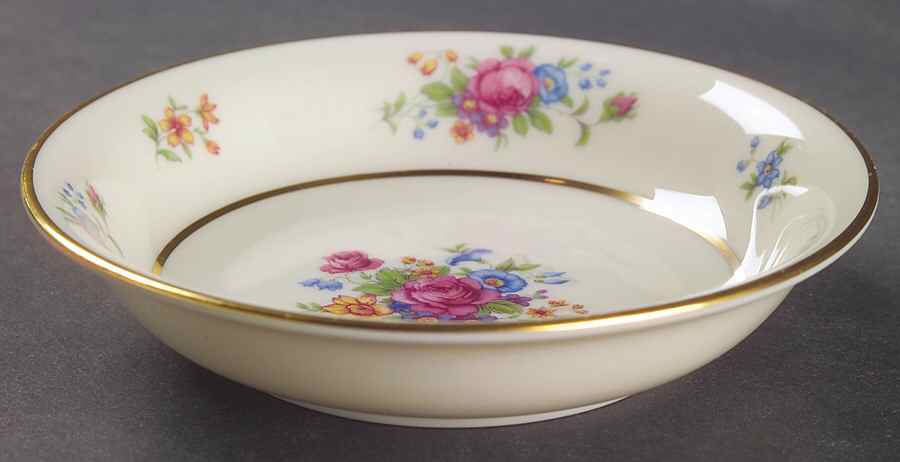 Lenox Rose Fruit/Dessert (Sauce) Bowl by Lenox-1