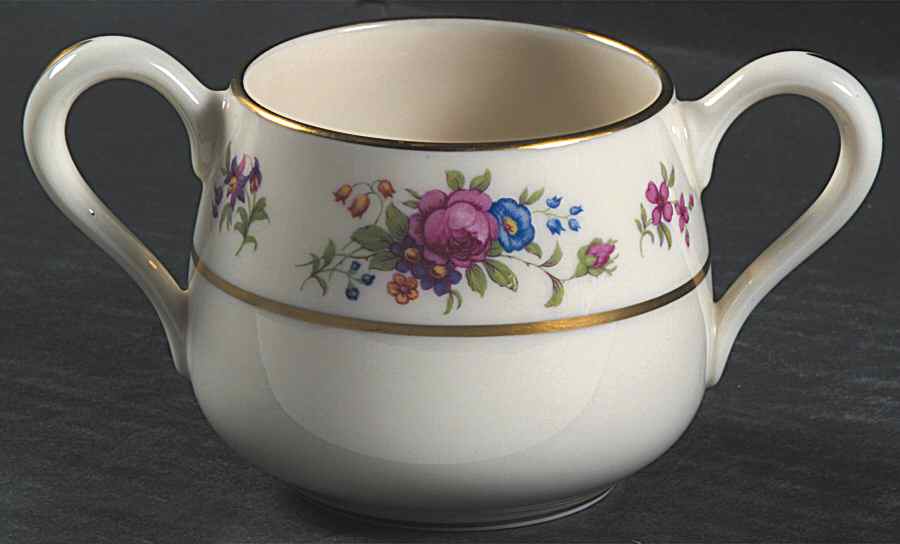 Lenox Rose Open Sugar Bowl by Lenox-1