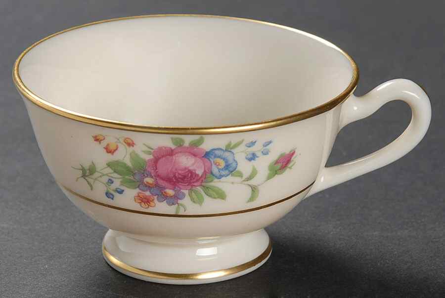 Lenox Rose Footed Demitasse Cup by Lenox-1