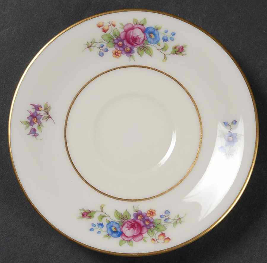 Lenox Rose Saucer for Demitasse Cup by Lenox-1