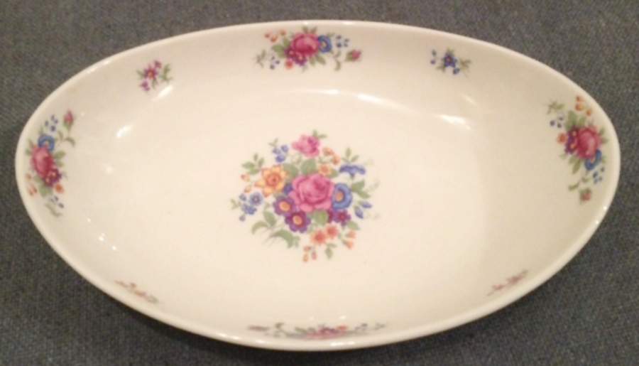 Lenox Rose 11" Oval Tray by Lenox-1