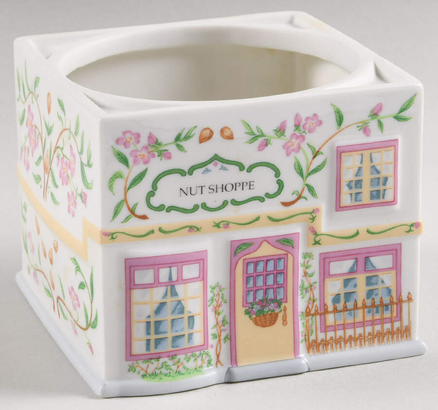 Lenox Village Giftware Nut Canister No Lid by Lenox-1