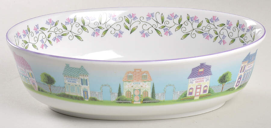 Lenox Village Giftware 10" Oval Vegetable Bowl by Lenox-1