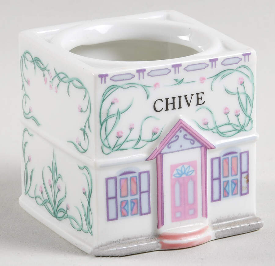 Lenox Village Giftware Spice Jar Set Individual Jar No Lid by Lenox-1