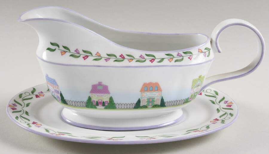 Lenox Village Giftware Gravy Boat & Underplate by Lenox-1