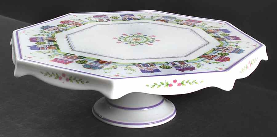 Lenox Village Giftware 12" Diameter Pedestal Cake Stand by Lenox-1