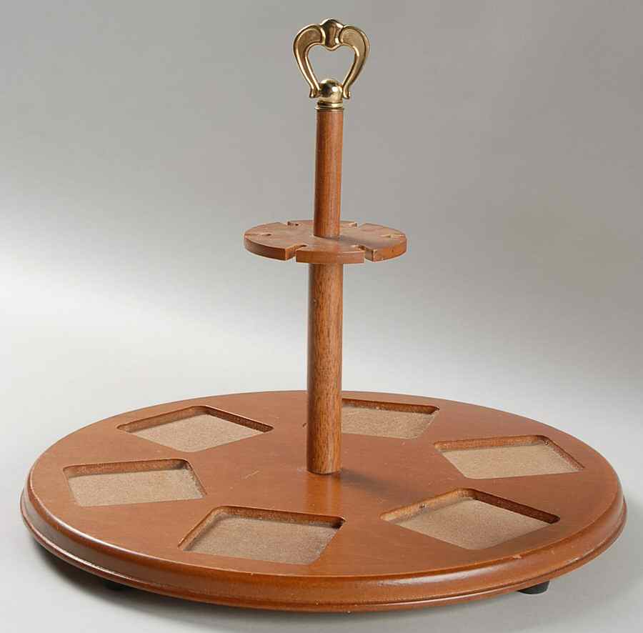 Lenox Village Giftware Wood Base for Condiment Set by Lenox-1