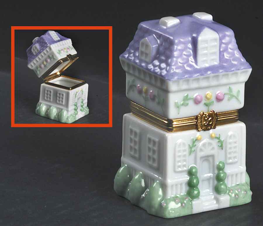 Lenox Village Giftware Miniature Box with Hinged Lid by Lenox-1
