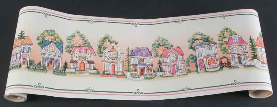 Lenox Village Giftware Wallpaper Border by Lenox-1