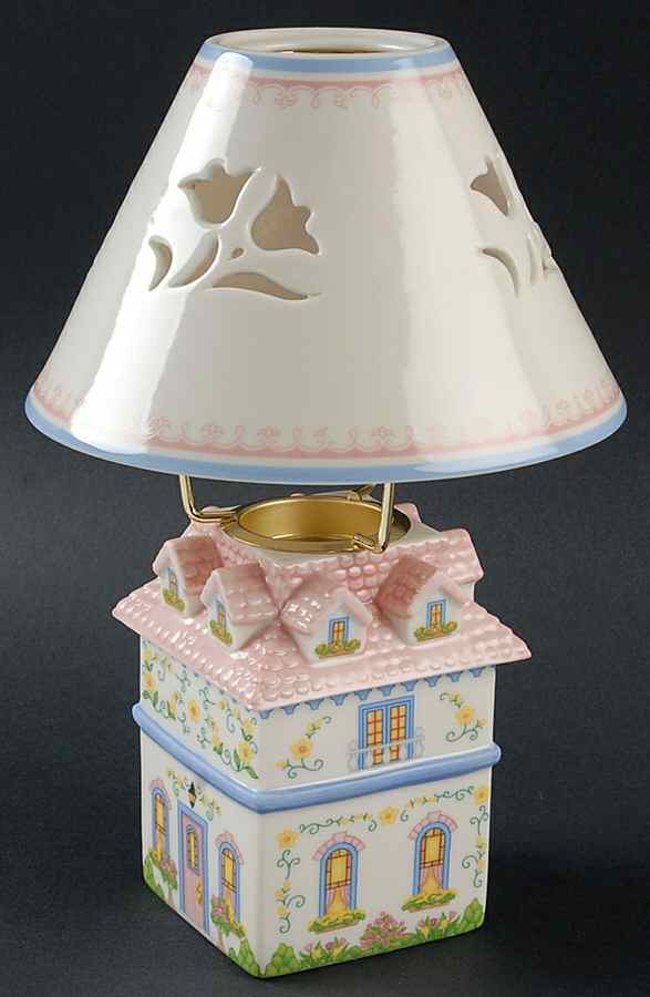 Lenox Village Giftware Candle Lamp & Shade by Lenox-1