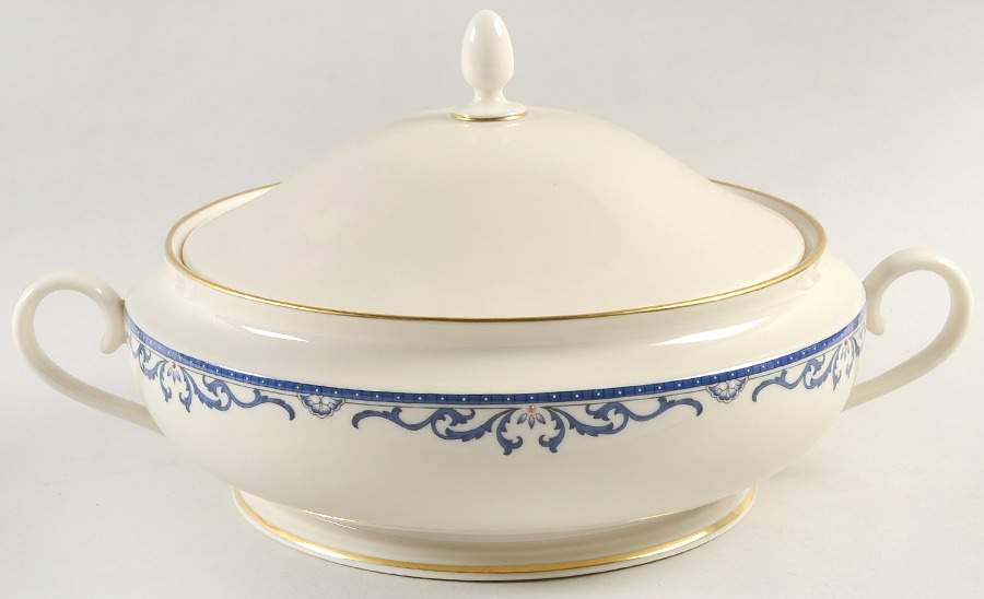 Liberty 1999 Shape Round Covered Vegetable by Lenox-1