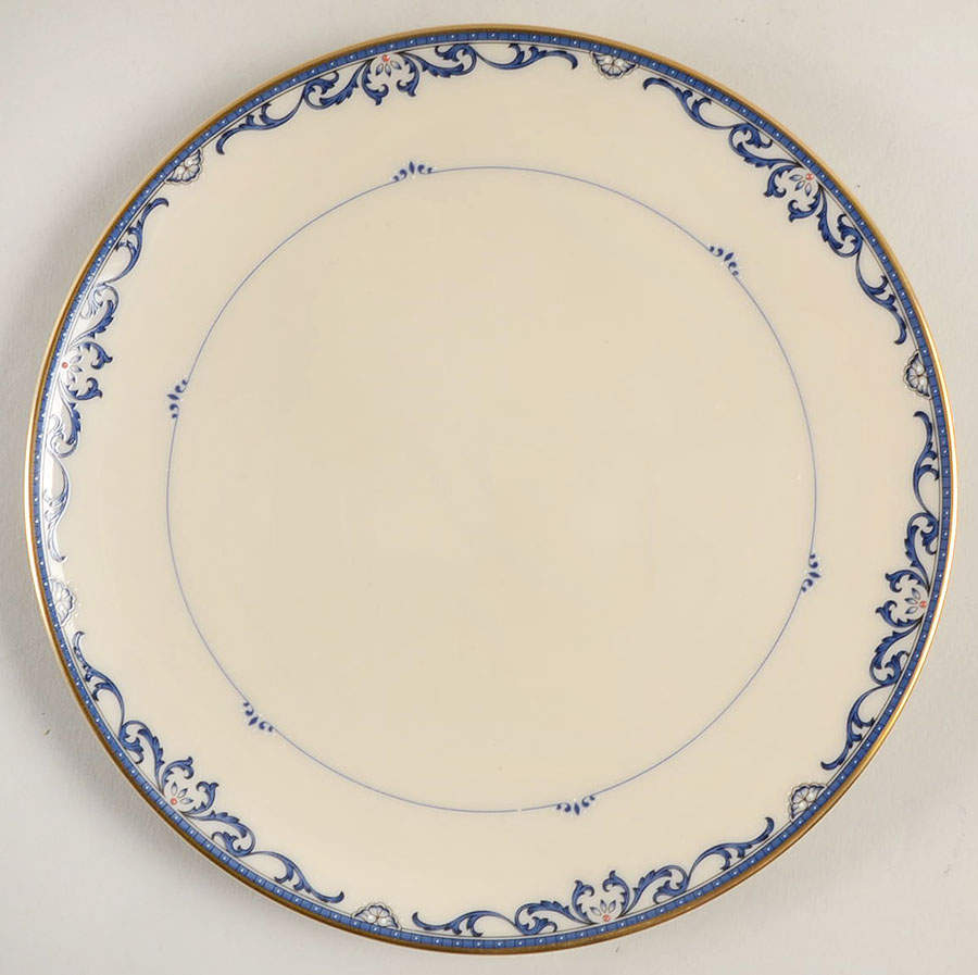 Liberty Dessert Plate/Cream Soup Saucer for Flat Bowl by Lenox-1