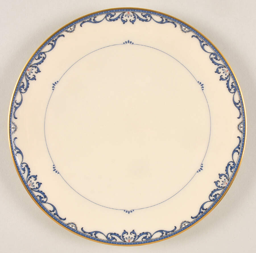 Liberty Dessert Plate/Cream Soup Saucer for Flat Bowl by Lenox-1