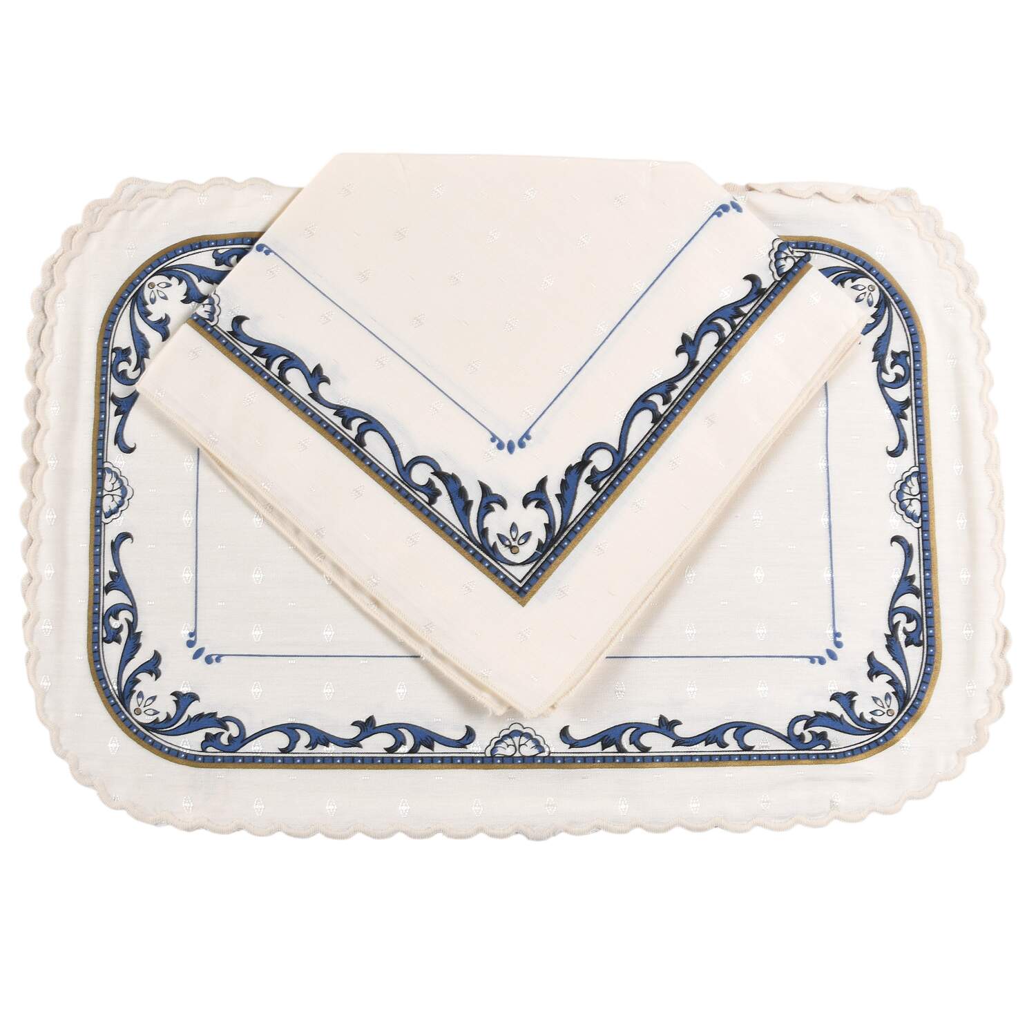 Liberty (Set of 2) Linen Placemat and Napkin Set by Lenox-1