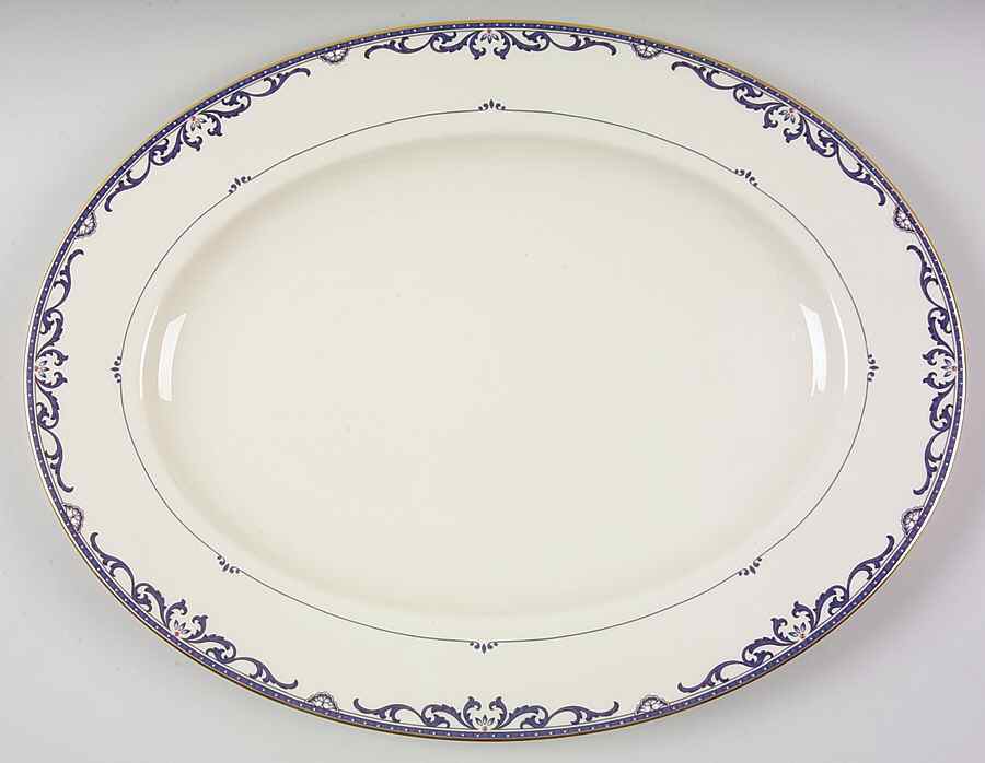 Liberty 15" 1999 Shape Oval Serving Platter by Lenox-1