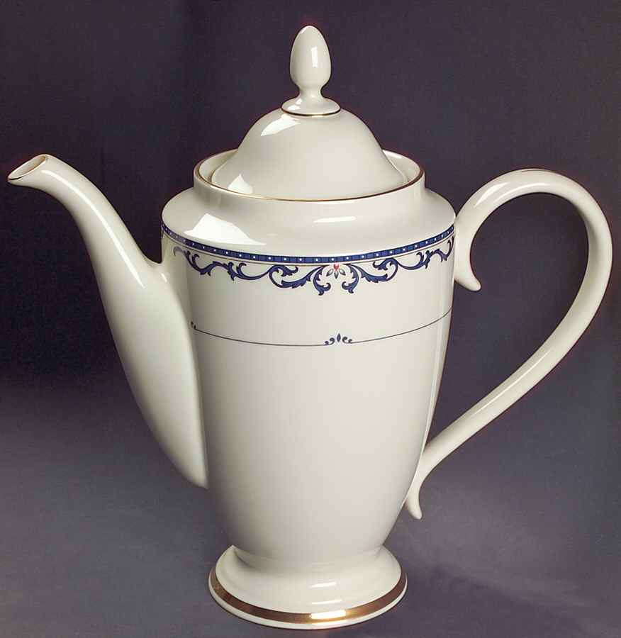 Liberty 1999 Shape Coffee Pot & Lid by Lenox-1