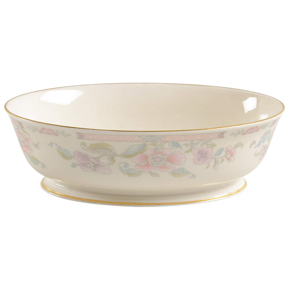 Litchfield Garden 9" Oval Vegetable Bowl by Lenox-1