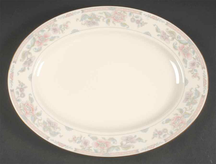 Litchfield Garden 13" Oval Serving Platter by Lenox-1