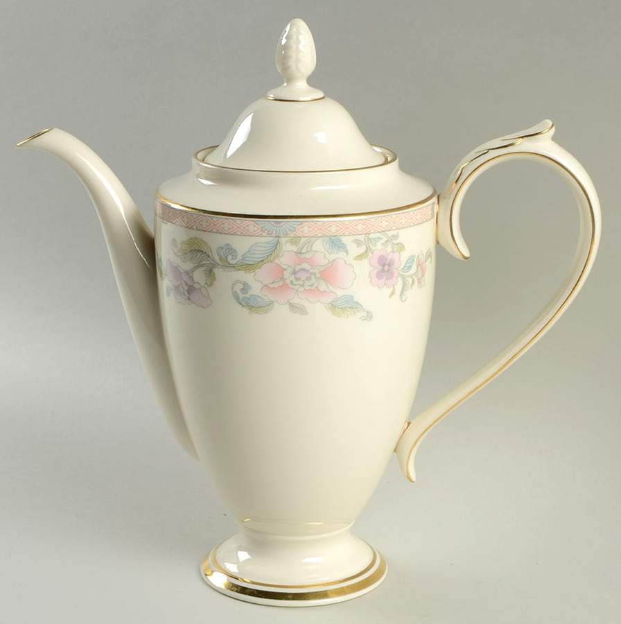 Litchfield Garden Coffee Pot & Lid by Lenox-1