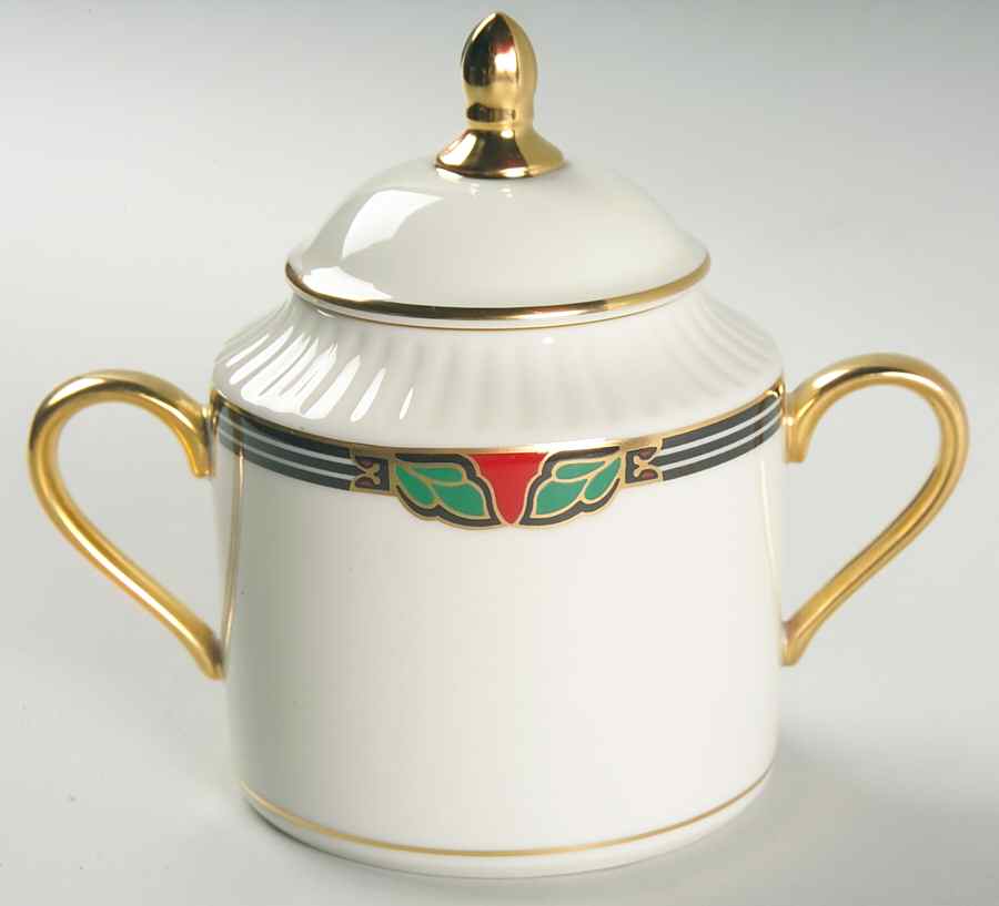 Lohengrin Sugar Bowl & Lid by Lenox-1