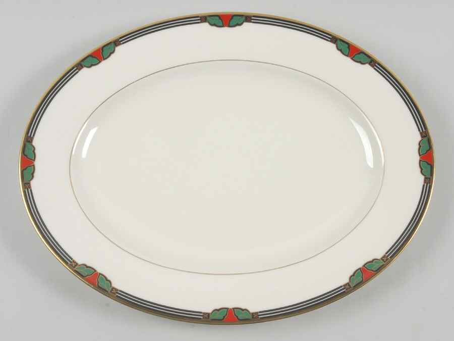 Lohengrin 13" Oval Serving Platter by Lenox-1