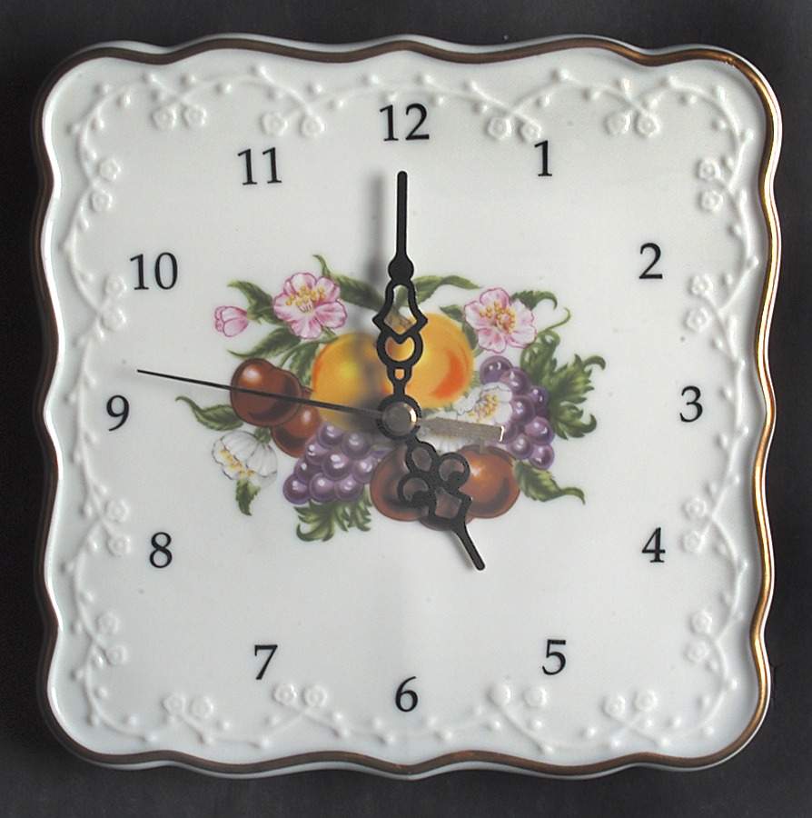 Lenox Orchard Giftware Hanging Wall Clock by Lenox-1