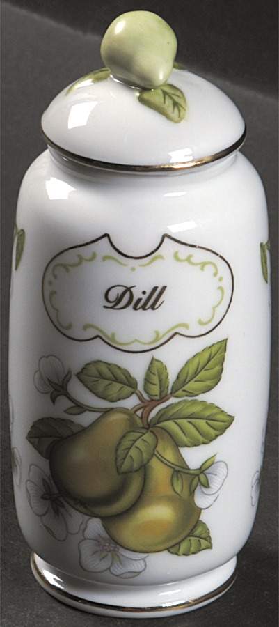 Lenox Orchard Giftware Spice Jar Set Individual Jar & Lid by Lenox-1