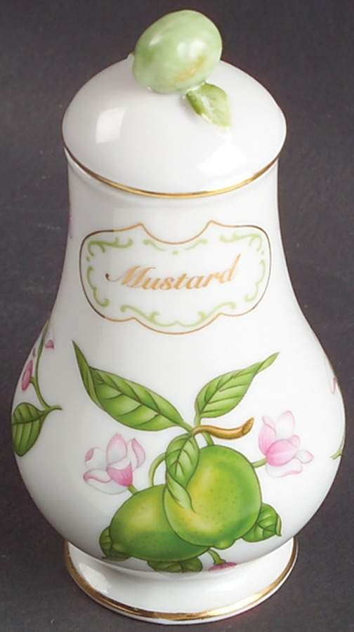 Lenox Orchard Giftware Spice Jar Set Individual Jar & Lid by Lenox-1
