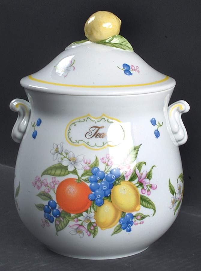 Lenox Orchard Giftware Tea Canister & Lid by Lenox-1