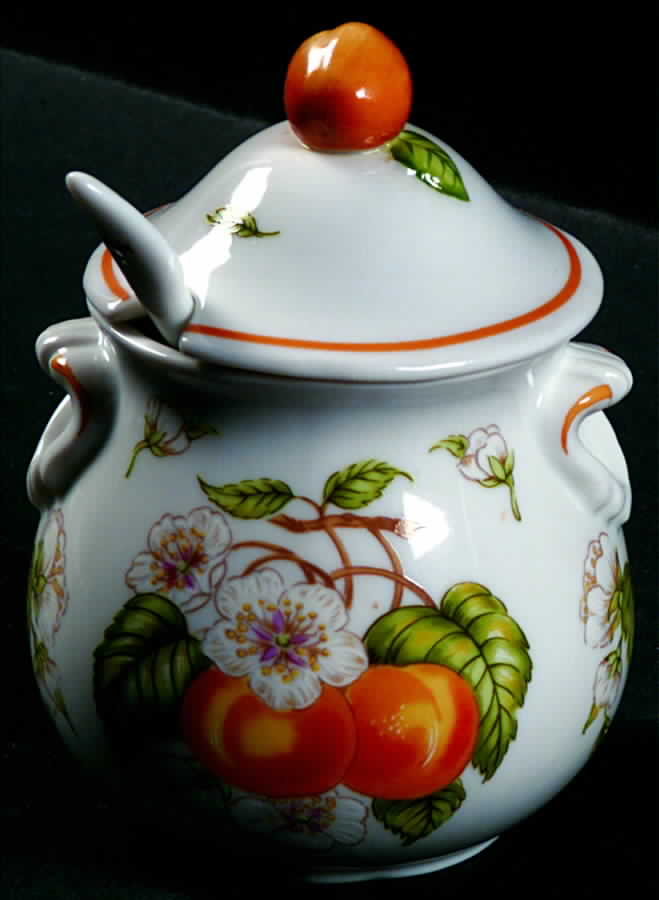 Lenox Orchard Giftware Jam/Jelly & Lid W/Spoon by Lenox-1