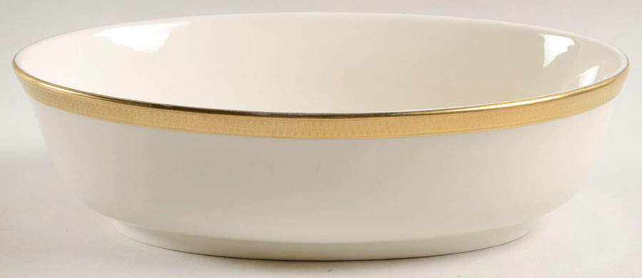 Lowell (Gold Backstamp) 99 Shape 9" Oval Vegetable Bowl by Lenox-1