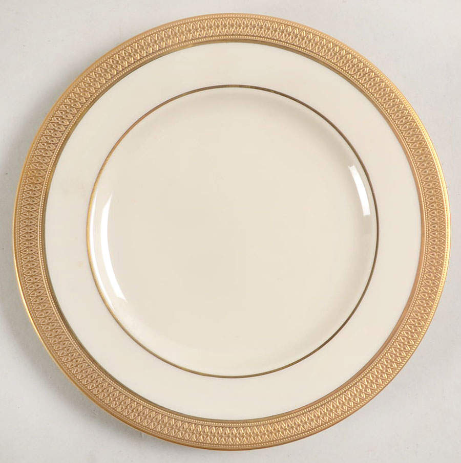 Lowell (Gold Backstamp) Bread & Butter Plate by Lenox-1