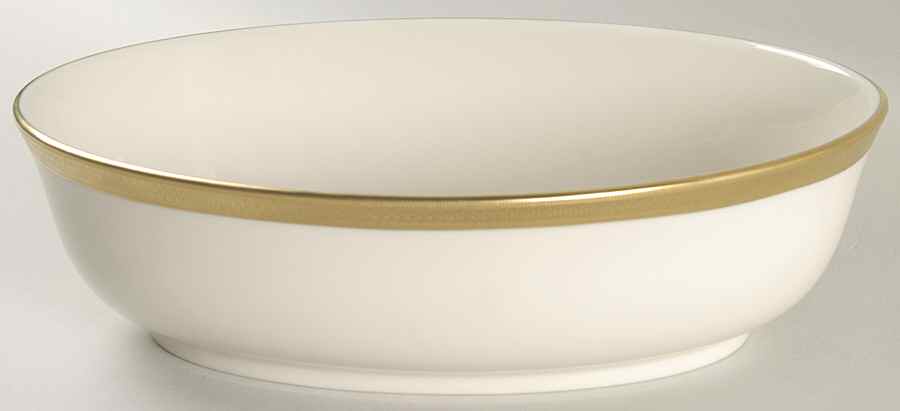 Lowell (Gold Backstamp) 99 Shape 9" Oval Vegetable Bowl by Lenox-1