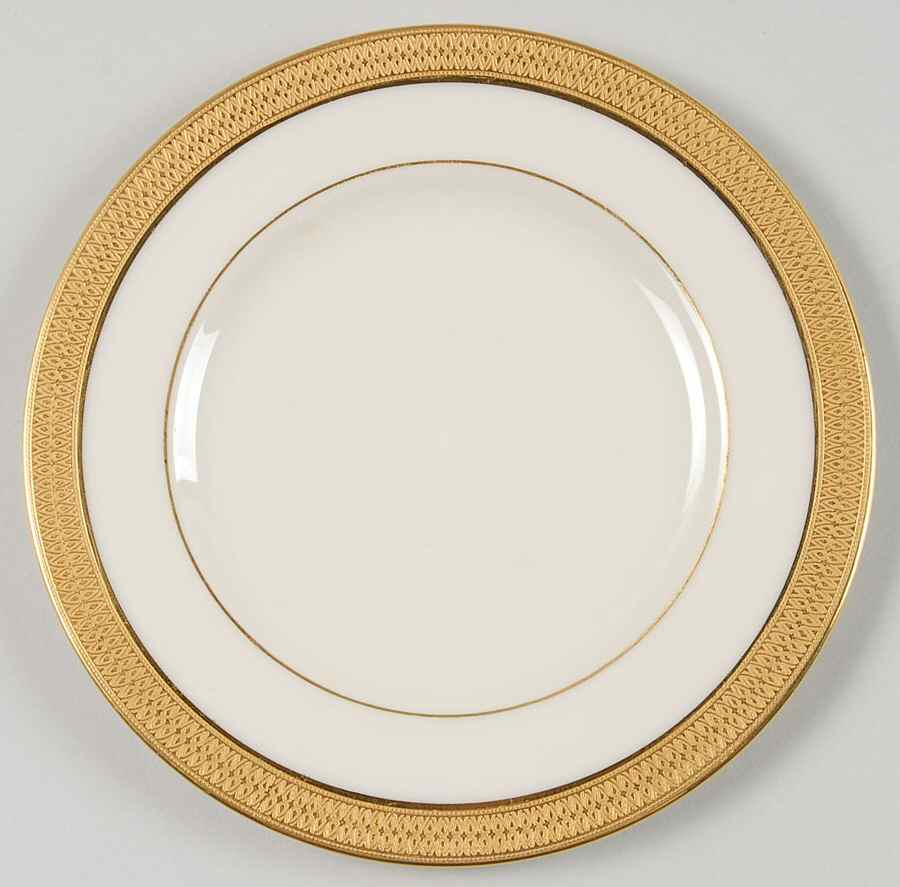 Lowell (Gold Backstamp) Bread & Butter Plate by Lenox-1